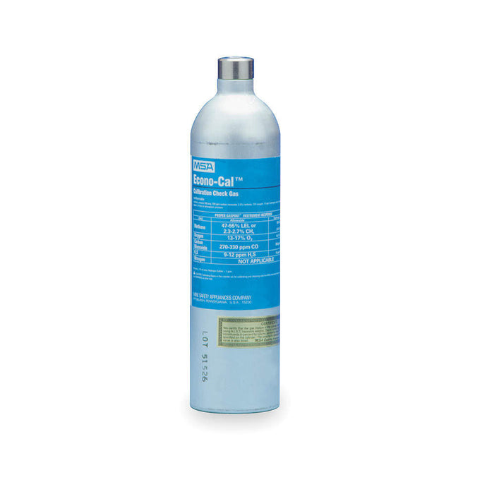 MSA CALIBRATION GAS OXYGEN 19.5%-23.5%