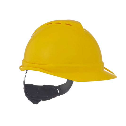 MSA V-Gard® 500 Protective Caps and Hats - 4-Point Fas-Trac III