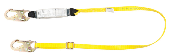 MSA Workman Single-Leg Energy-Absorbing Lanyard