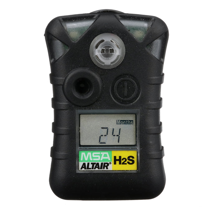 MSA ALTAIR: Hydrogen Sulfide H2S (Low: 10ppm, High: 15ppm), Black