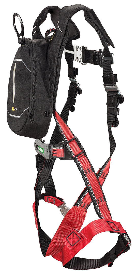 MSA EVOTECH HARNESS WITH PERSONAL RESCUE DEVICE