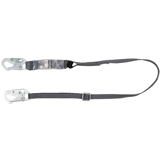 MSA Workman adjustable single-leg shock-absorbing lanyard