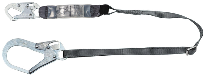 MSA V-series Single-Leg Shock-Absorbing Fall Protection Lanyard