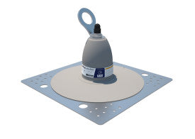 3M™ DBI-SALA® ROOF TOP ANCHOR, 2100140, FOR PVC MEMBRANE, SILVER, 16 IN X 16 IN X 9 IN (40 CM X 40 CM X 23 CM)