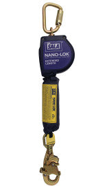 3M™ DBI-SALA® NANO-LOK™ EXTENDED LENGTH SELF RETRACTING LIFELINE, 3101603, WITH ANCHOR HOOK, 10 FT (3 M) WEB