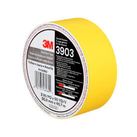 3M™ VINYL DUCT TAPE, 3903, YELLOW, 2 IN X 50 YD (50.8 MM X 45.7 M), 24 PER CASE