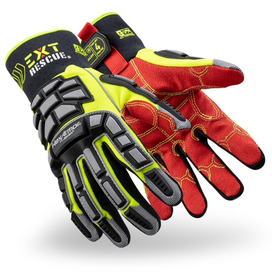 HEXARMOR IMPACT RESISTANT EXTRICATION RESCUE GLOVES - 4011