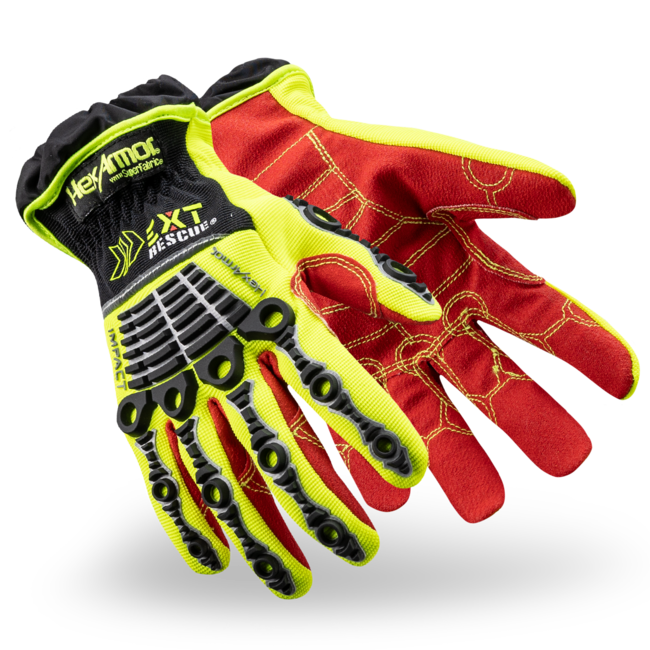 HEXARMOR ANTI-DEBRIS CUFF EXTRICATION RESCUE GLOVES - 4013