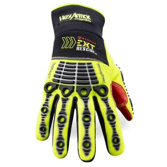 HEXARMOR PATHOGEN BARRIER EXTRICATION RESCUE GLOVES - 4014