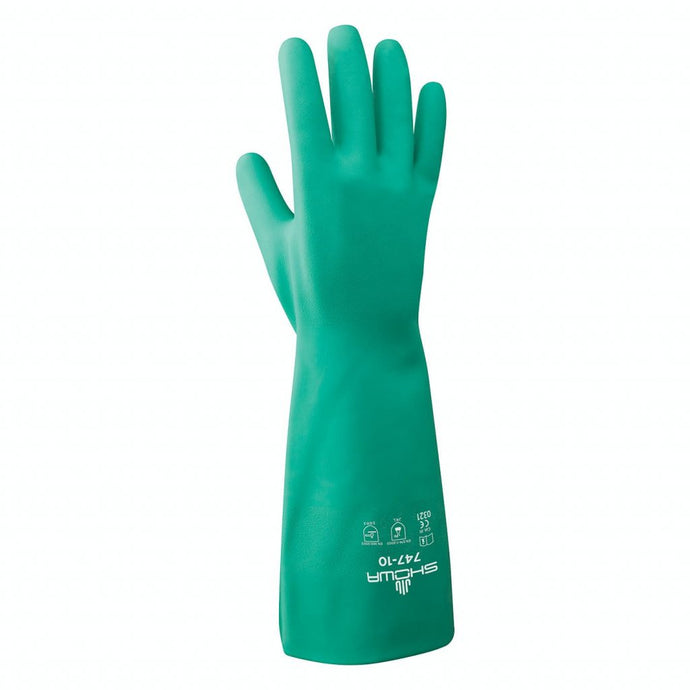 SHOWA NITRILE GLOVE SIZE 10 - 747