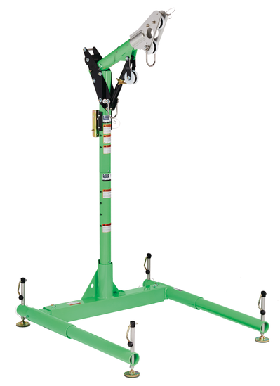 3M™ DBI-SALA® ADVANCED 5-PIECE DAVIT HOIST SYSTEM, GREEN, SILVER ; 8300009, ..