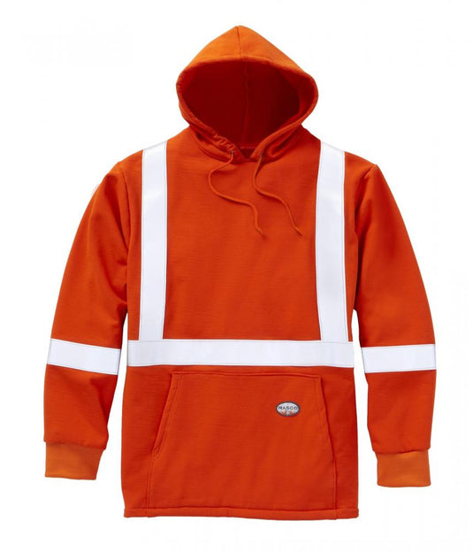 RASCO FR PULLOVER HOODIE - ORANGE, HI-VIZ, LARGE -  FR2219OH-L