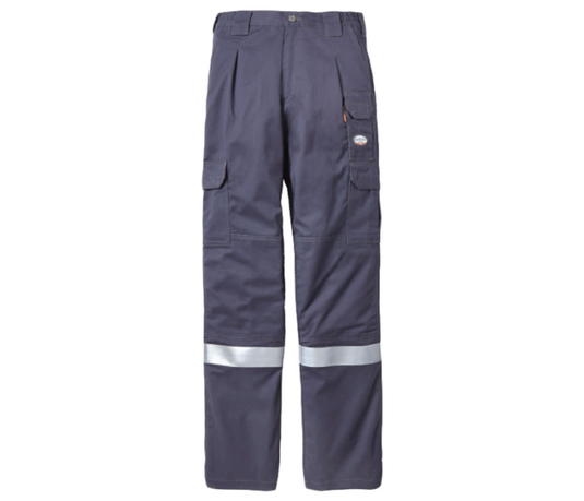 RASCO NAVY BLUE CARGO PANTS WITH REFLECTIVE - FR4403NV