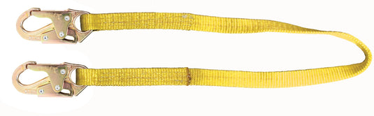 MSA LANYARD (NYLON WEB) YELLOW W/ CSA