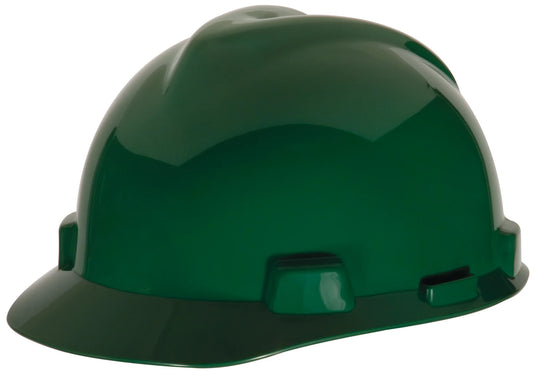 MSA V-Gard® 500 Protective Caps and Hats - 4-Point Fas-Trac III