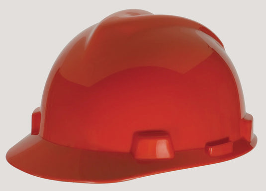 MSA V-Gard® 500 Protective Caps and Hats - 4-Point Fas-Trac III